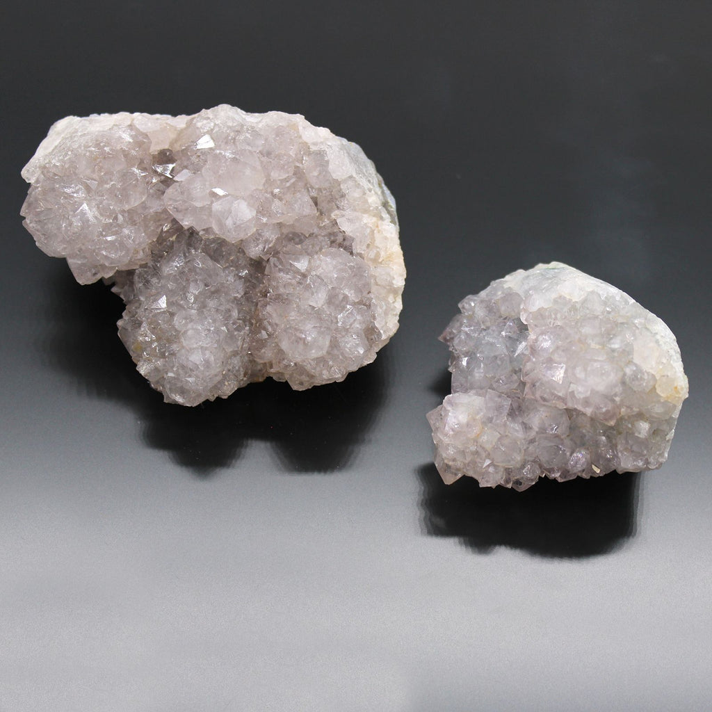 Raw finger quartz pieces, slim parallel crystal columns from a 1kg pack - view 4