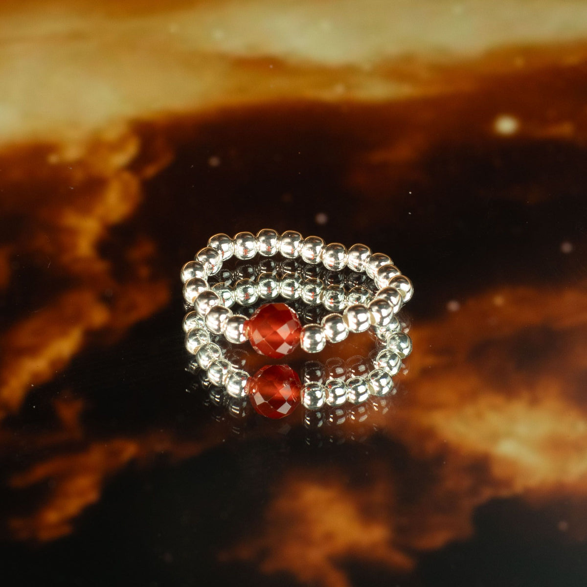 Nymph Spirit Gemstone Ring Set - Love & Flame - view 7