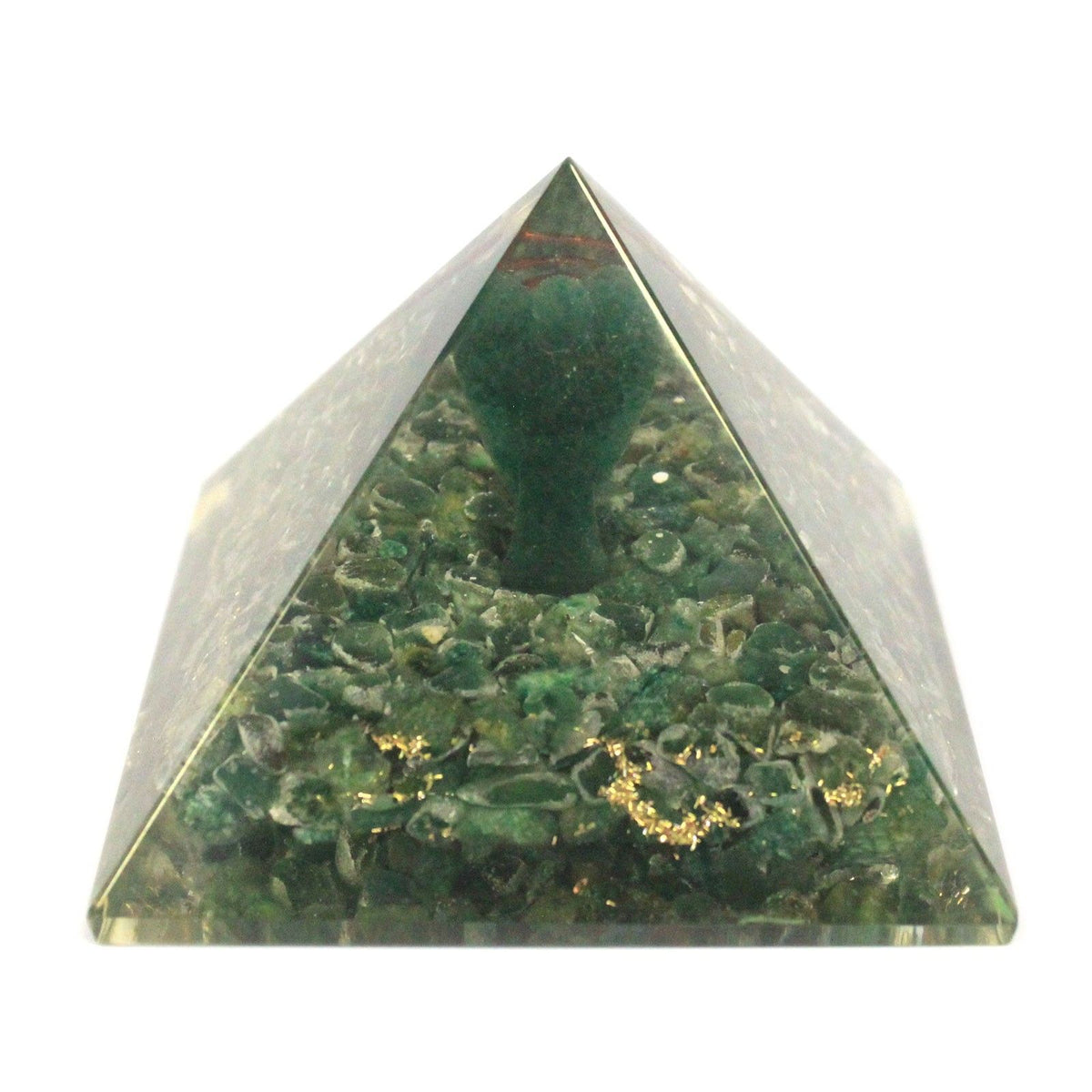Large Orgonite Pyramid - Angel - view 2