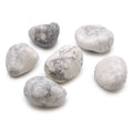Large African Tumble Stones - White Howlite - Magnesite (Pack of 6)