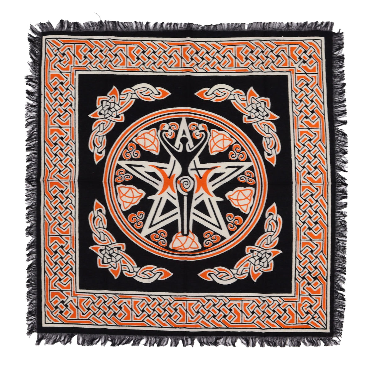 Esoteric Fringed Altar Cloth - Earth Mother