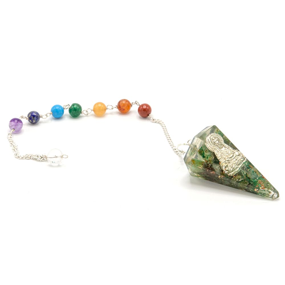 Orgonite Power Chakra Pendulum - Buddha - view 2