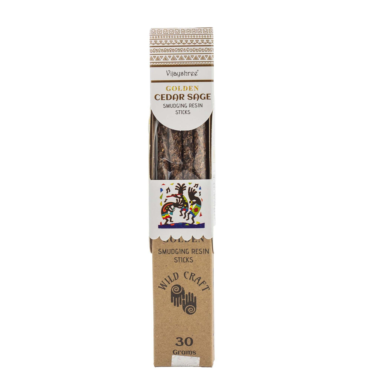 Golden Cedar Sage Smudging Resin Sticks – 30g - view 5