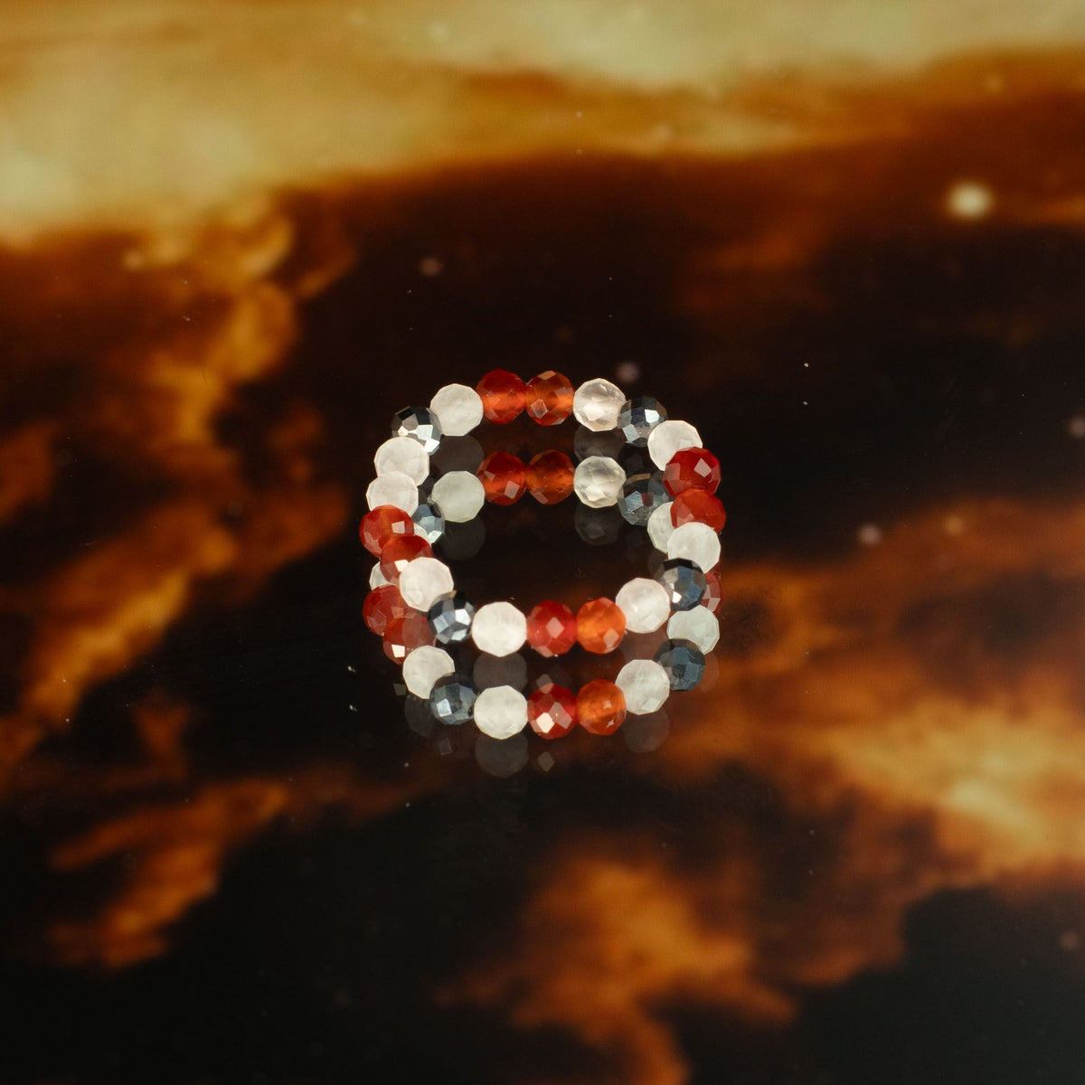 Nymph Spirit Gemstone Ring Set - Love & Flame - view 8