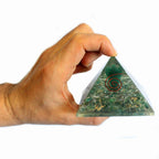 Large Orgonite Pyramid - Angel - view 3