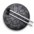 Steel Tongue Drum Om Mandala Engraved - 16cm