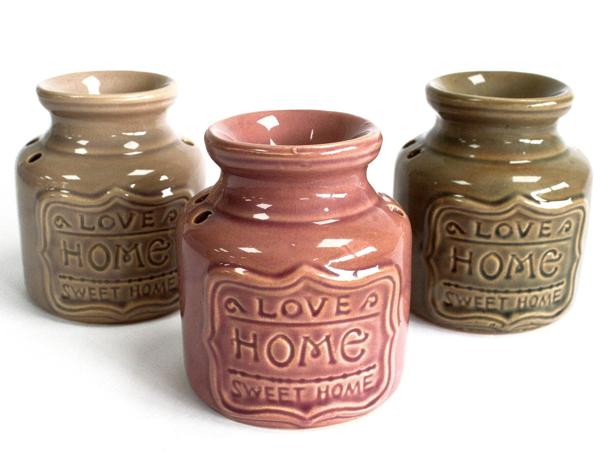 Lrg Home Oil Burner - Love Home Sweet Home - Dusky Pink - view 4