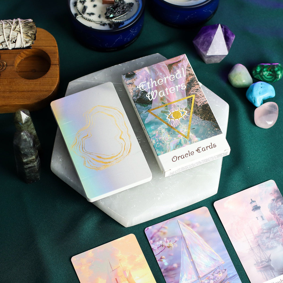 Ethereal Waters Oracle Cards - Sirens & Moonlight - view 8