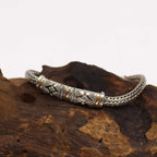 Silver & Gold Bracelet - Unisex Single Chain - view 2