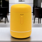 Waterless essential oil diffuser in yellow - view 2