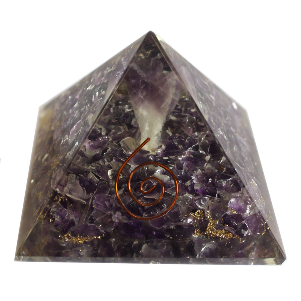 Large Orgonite Pyramid - Angel - view 5
