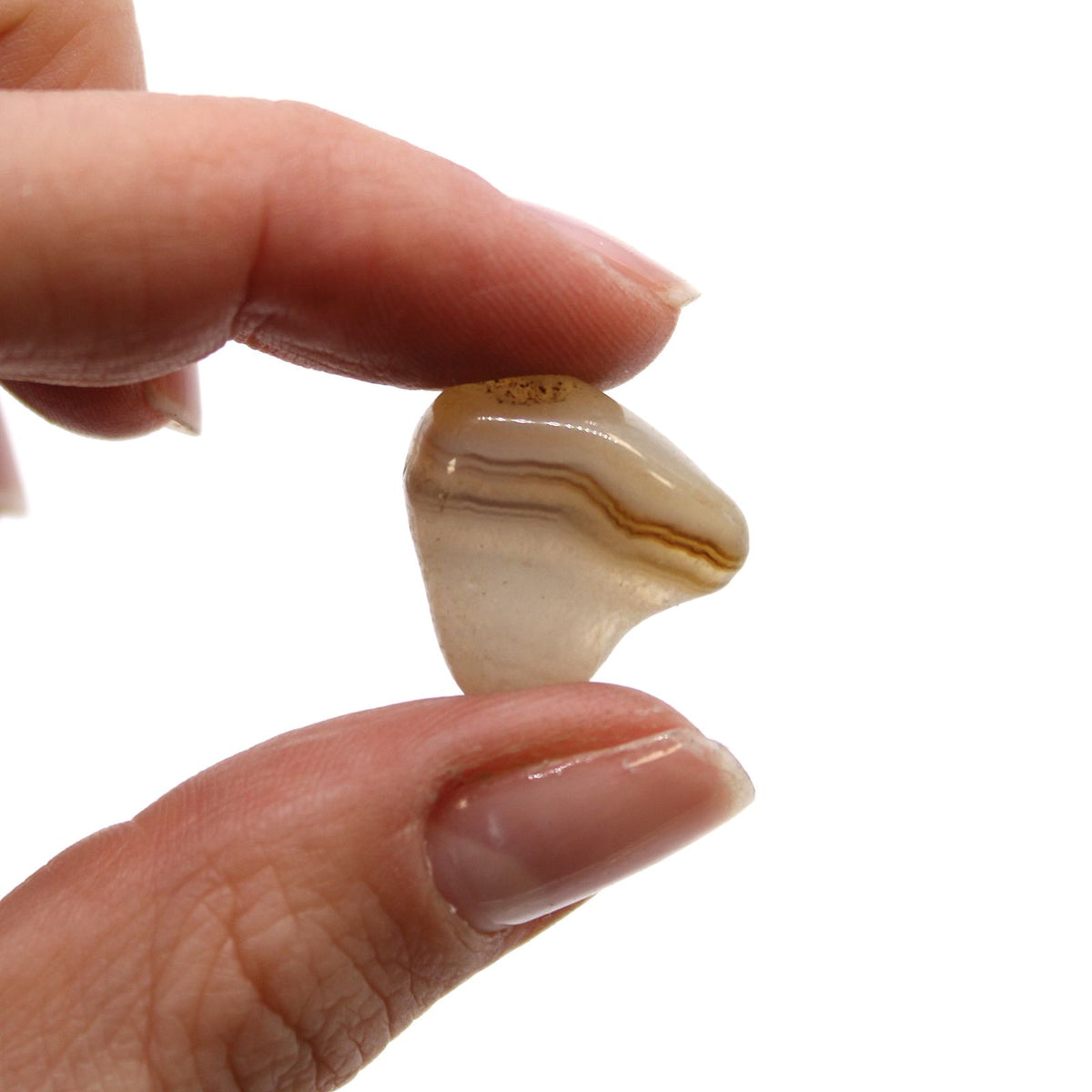 Small African Tumble Stones - Grey Agate - Botswana (Pack of 24) - view 2