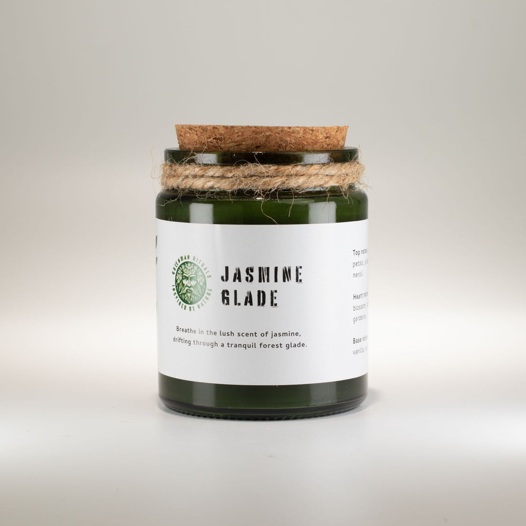Greenman Woodwick Soy Candle - Jasmine Glade - view 3