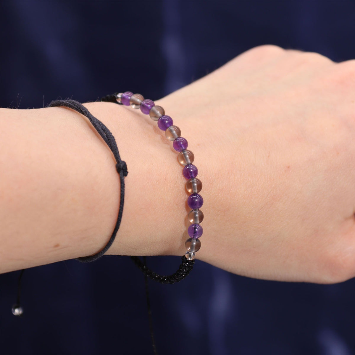 Zodiac Crystal Candle with Gemstone Bracelet - Capricorn - view 4