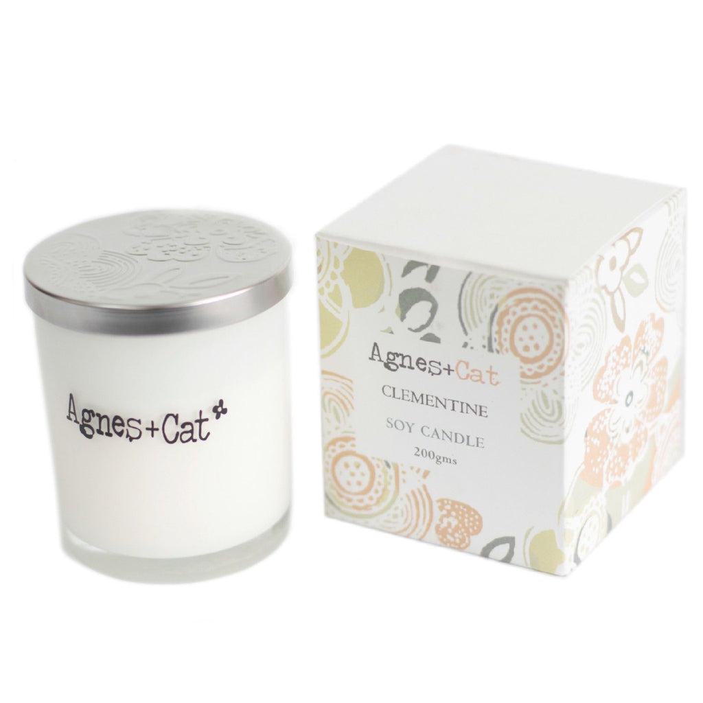 Agnes + Cat Votive Candle - Clementine - view 2