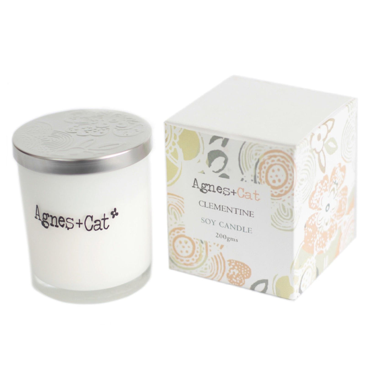 Agnes + Cat Votive Candle - Clementine - view 2