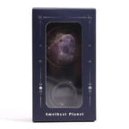 Amethyst Planet on a Goldstone Stand (JUPITER) - view 5