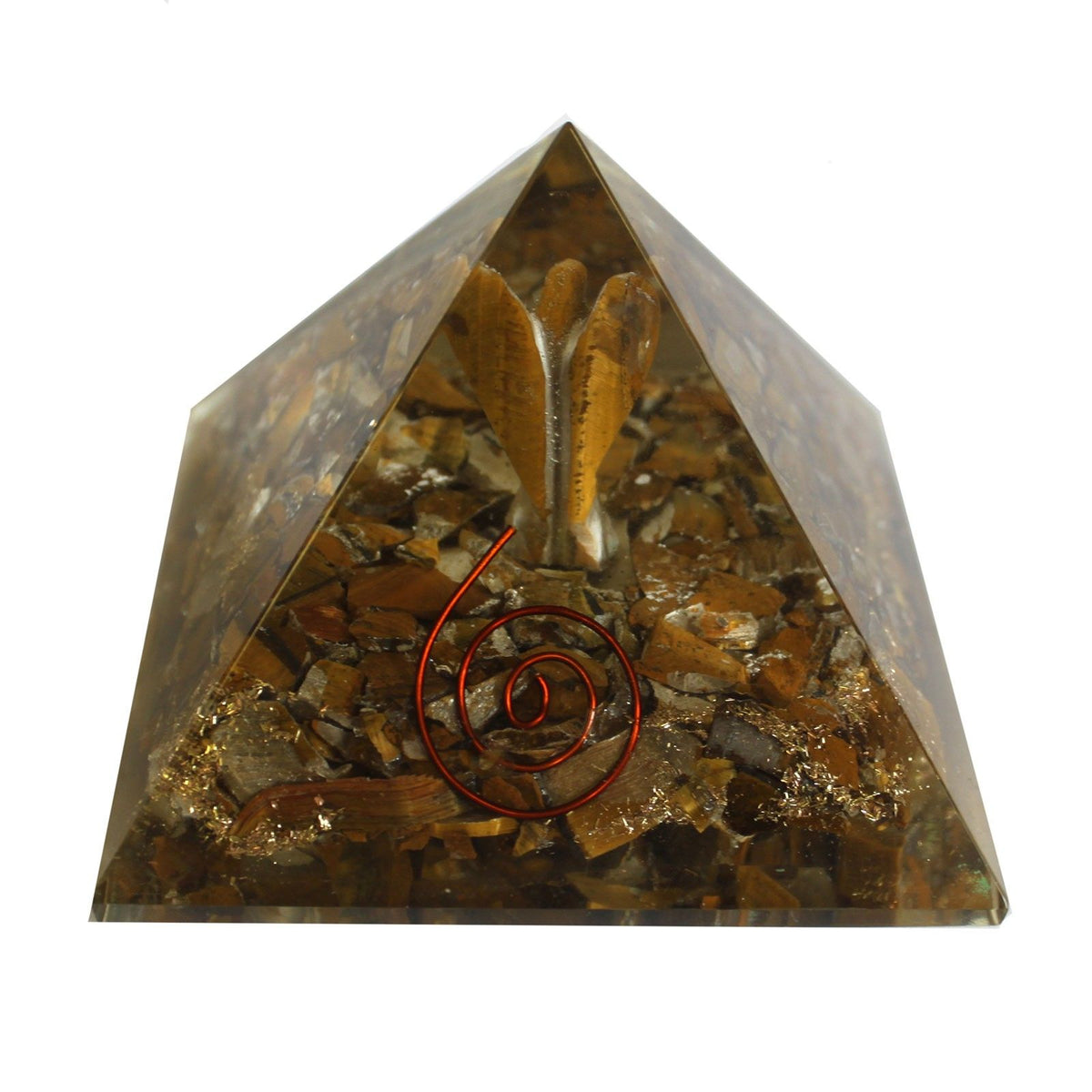 Large Orgonite Pyramid - Angel - view 8