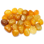 Runes Stone Set in Pouch - Yellow Onyx - view 2