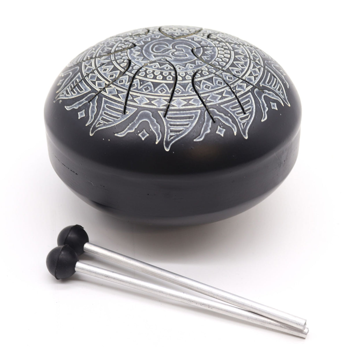 Steel Tongue Drum Om Mandala Engraved - 16cm - view 5