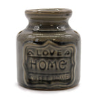 Lrg Home Oil Burner - Love Home Sweet Home - Grey - view 2