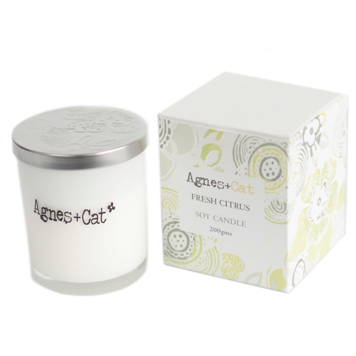 Agnes + Cat Votive Candle - Fresh Citrus - view 2