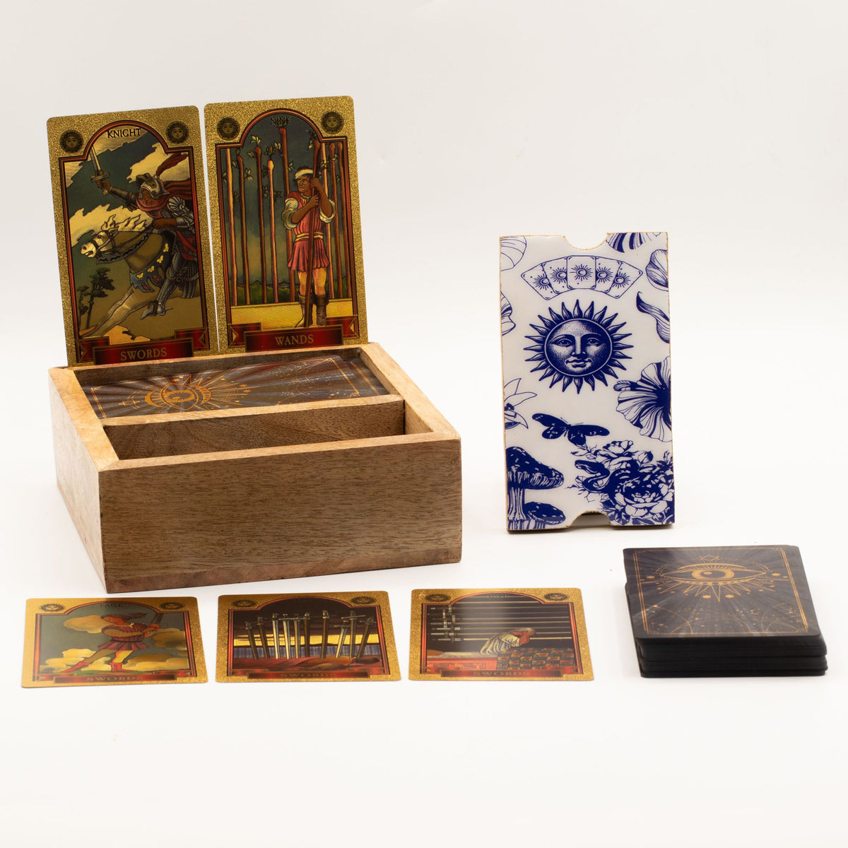 Two Section Tarot Box with Card Holder - view 3