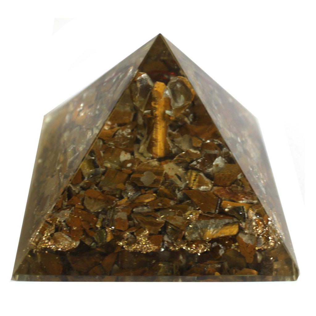 Large Orgonite Pyramid - Angel - view 7