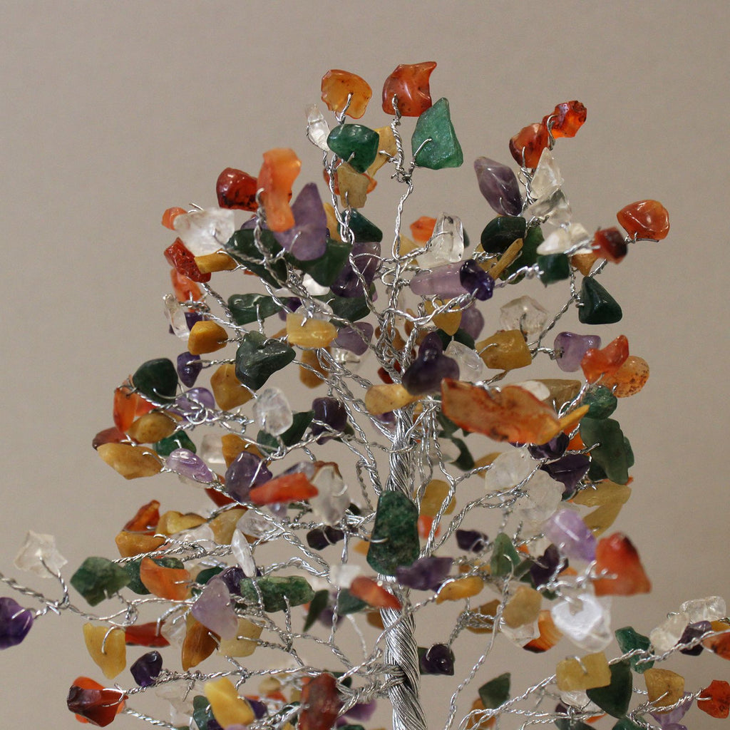 Gemstone Tree with Orgonite Base - 320 Stone - Multi - view 2