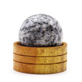 Indian Moonstone Crystal Sphere with Stand