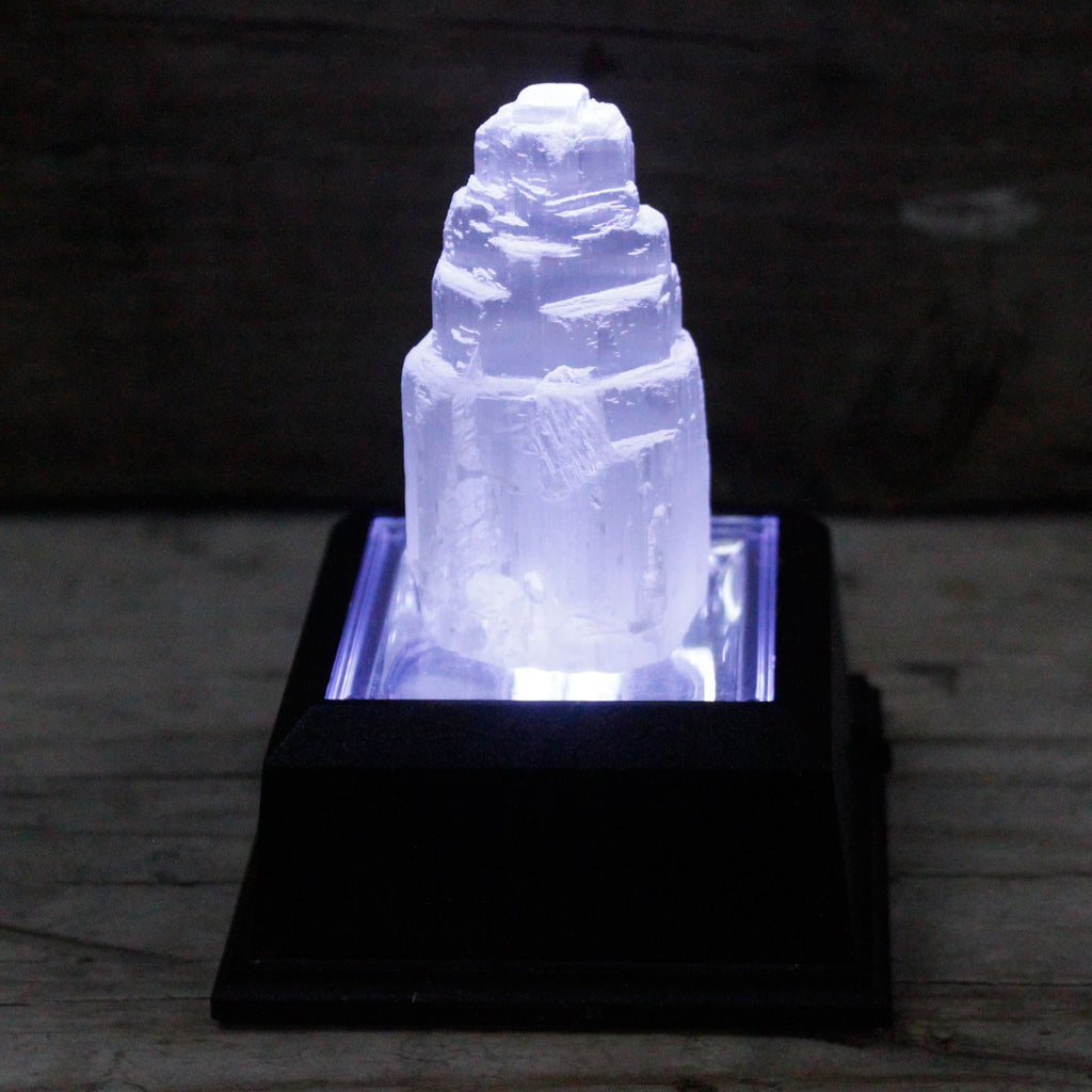 Natural Selenite Tower - Mini - view 3