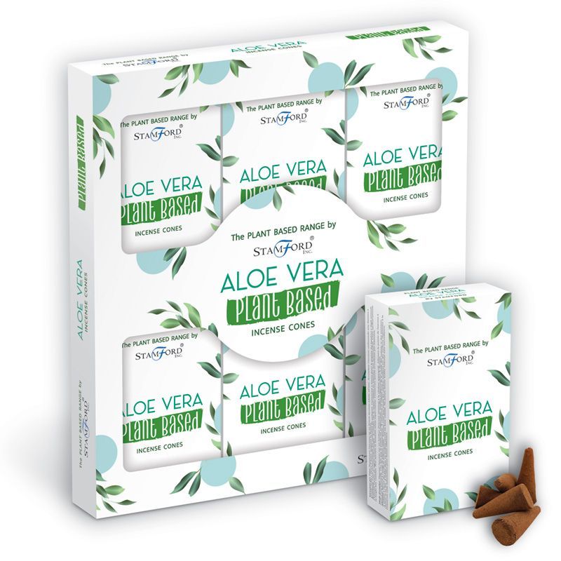 Plant Based Incense Cones - Aloe Vera - view 2