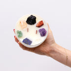 Large Chakra Crystal Candles - Seven Chakra - view 4