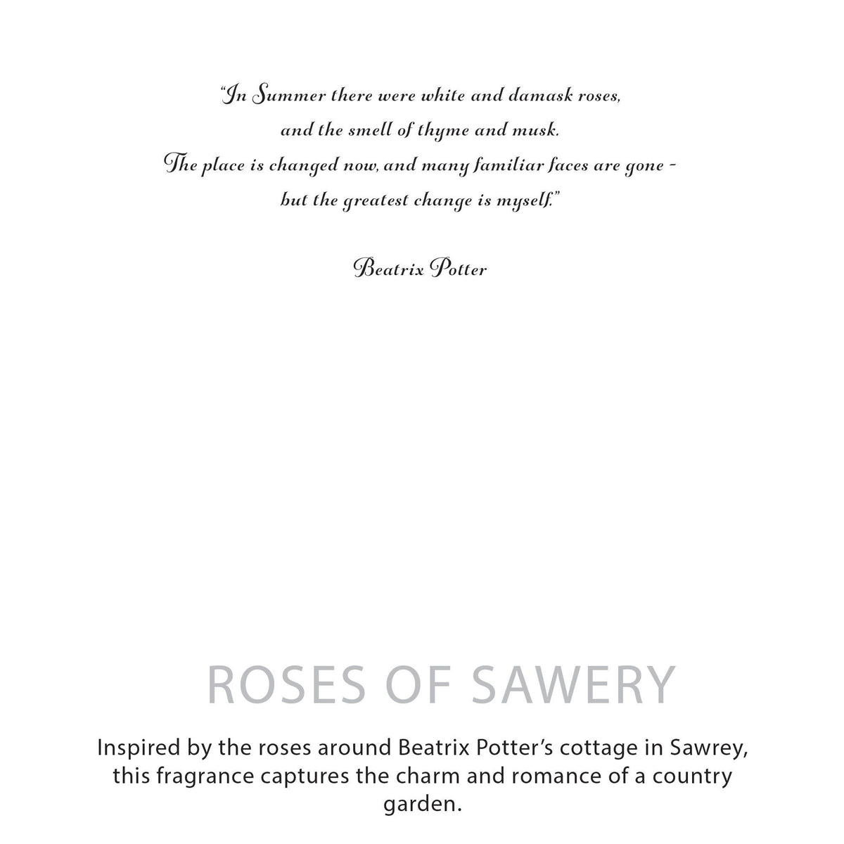 Agnes + Cat Botanical Soy Wax Candle - Roses of Sawrey - view 4