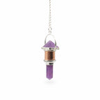 The Violet Engine - Combo Piece Copper Pendulum - Amethyst - view 2