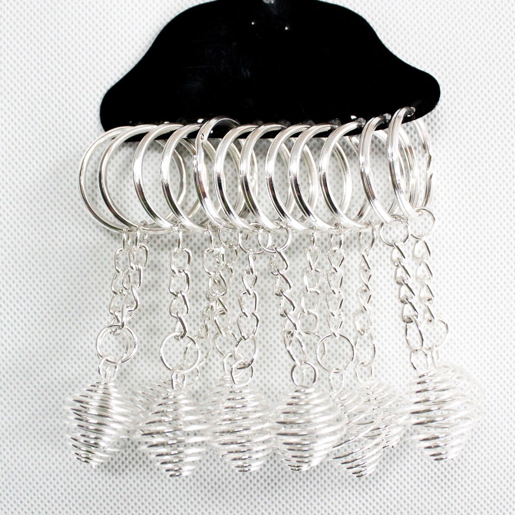 Spiral Cage Key-rings ( pack of 12) - view 3