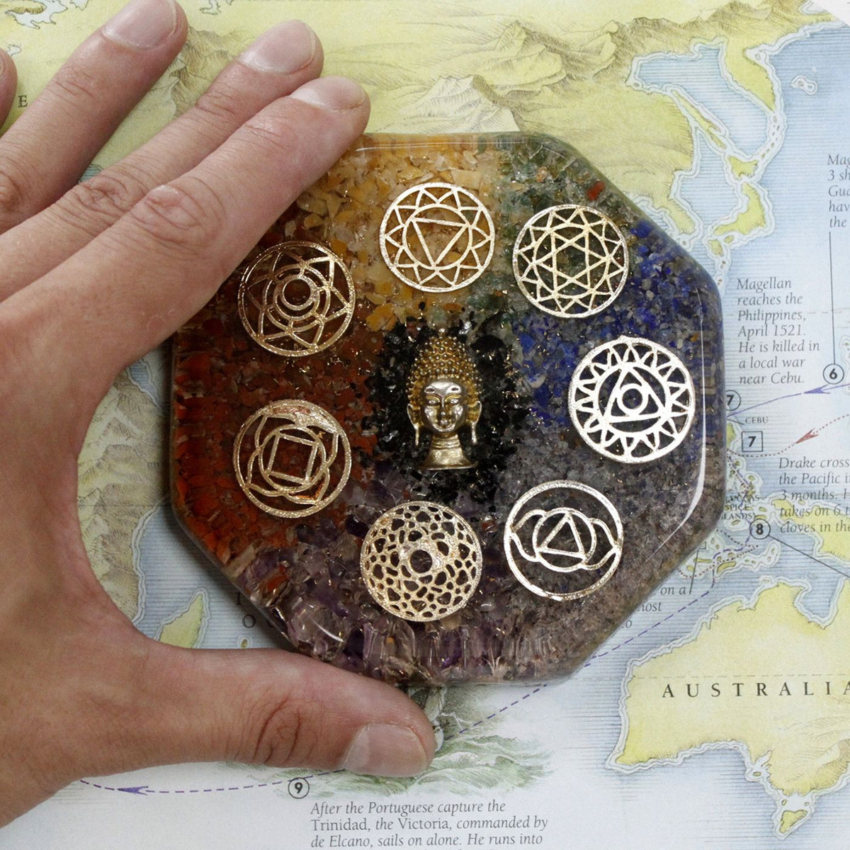 Orgonite Desk Power Packs - Tree of Life - Lrg - view 4