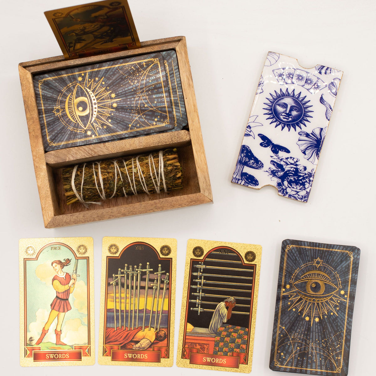 Two Section Tarot Box with Card Holder - view 4