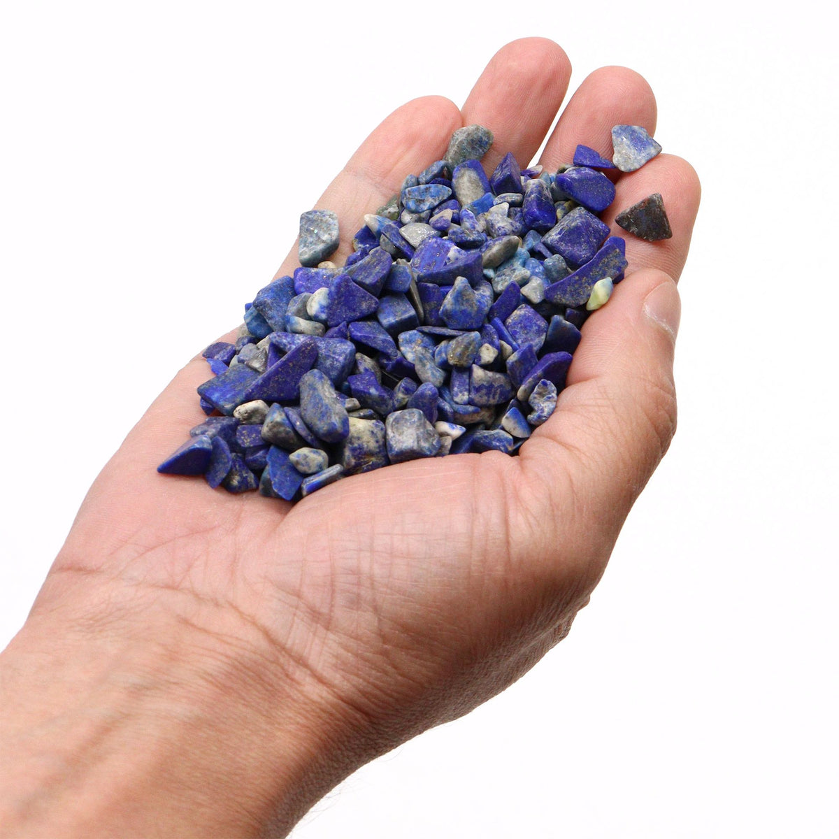Lapis Gemstone Chips Bulk - 1KG - view 2