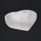Selenite Heart Bowl - view 2