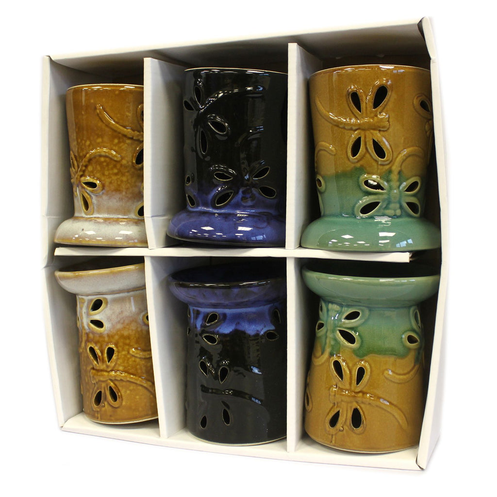 Classic Rustic Oil Burner - Dragonfly (assorted) - view 6