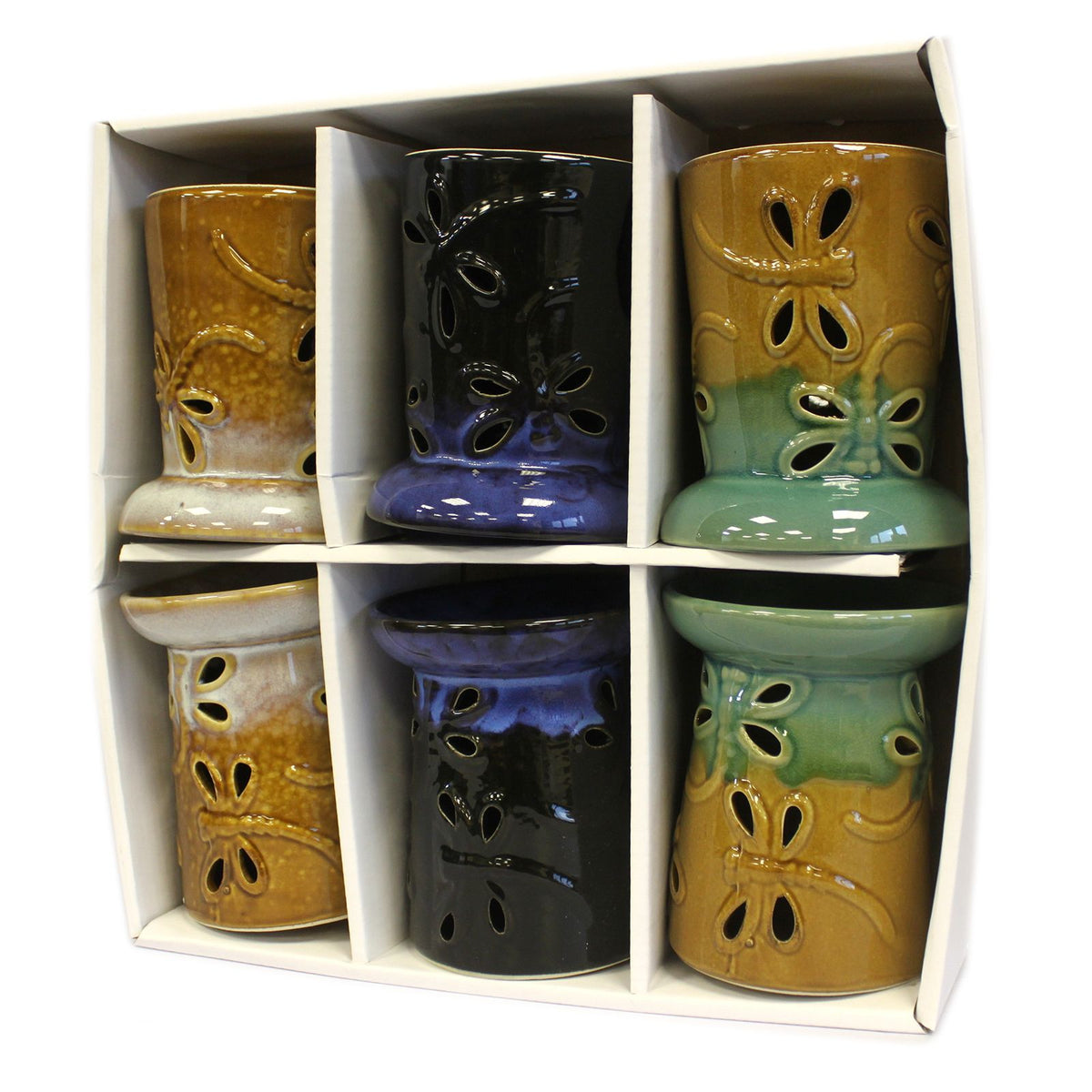 Classic Rustic Oil Burner - Dragonfly (assorted) - view 6