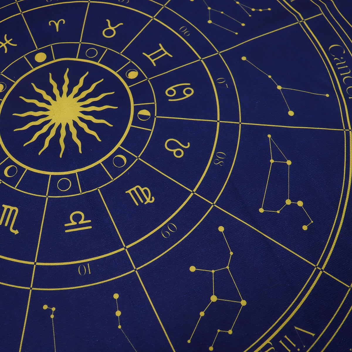 Tarot Reading Cloth - Zodiac - view 2