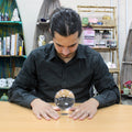Crystal Ball on Stand - 4 Inch