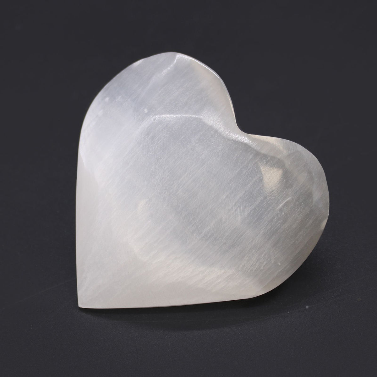Selenite Heart - Small - view 2