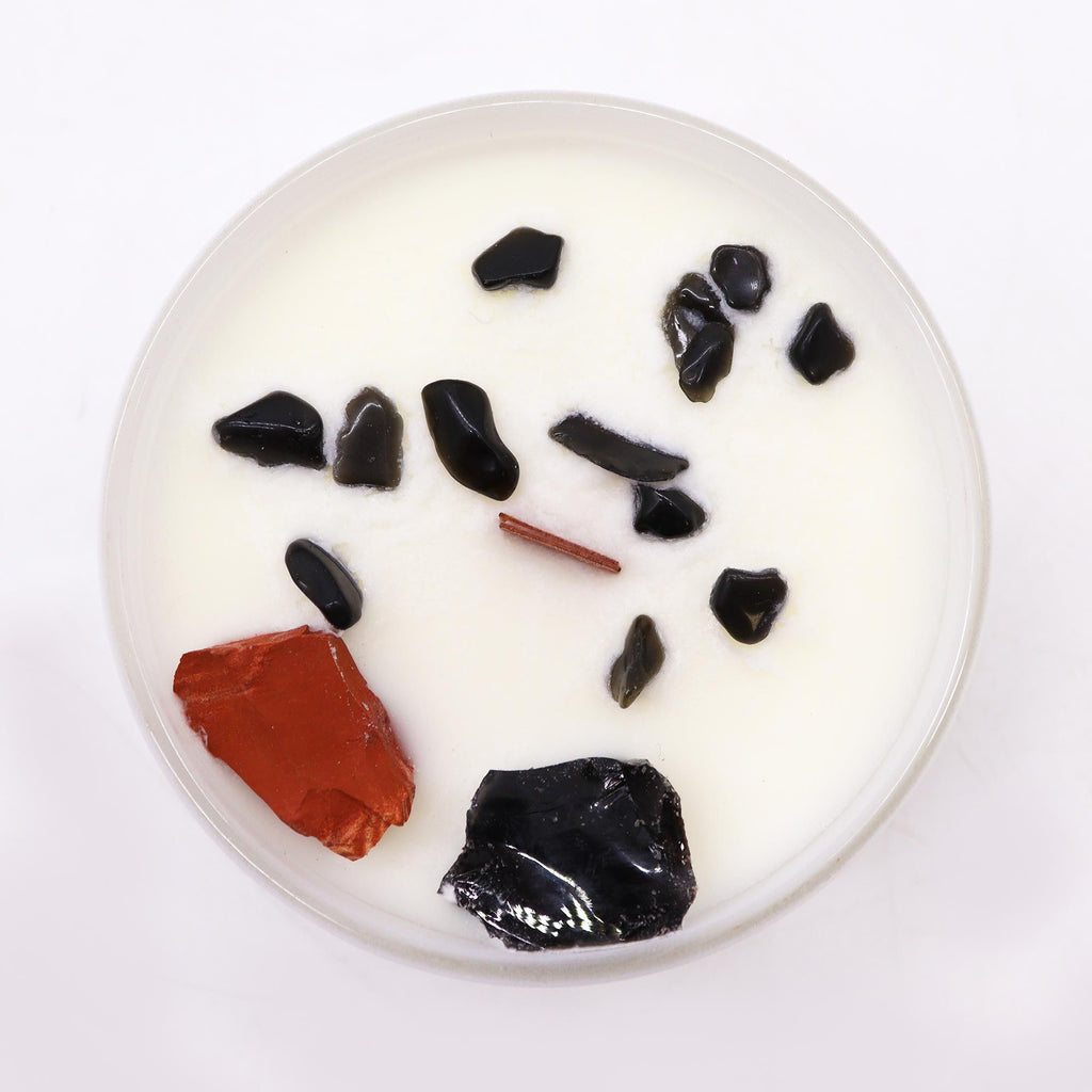 Chakra Crystal Candles - Root Chakra - view 2