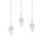 Raw Gemstone Pendulum - Rock Quartz - view 4