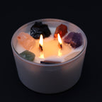 Large Chakra Crystal Candles - Seven Chakra - view 5