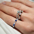 Nymph Spirit Gemstone Ring Set - Northern Lights - view 5