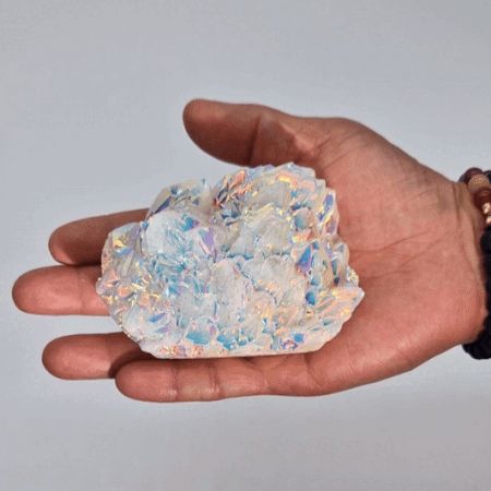 Lrg Enhanced Quartz - Aura Angel Quartz - view 4